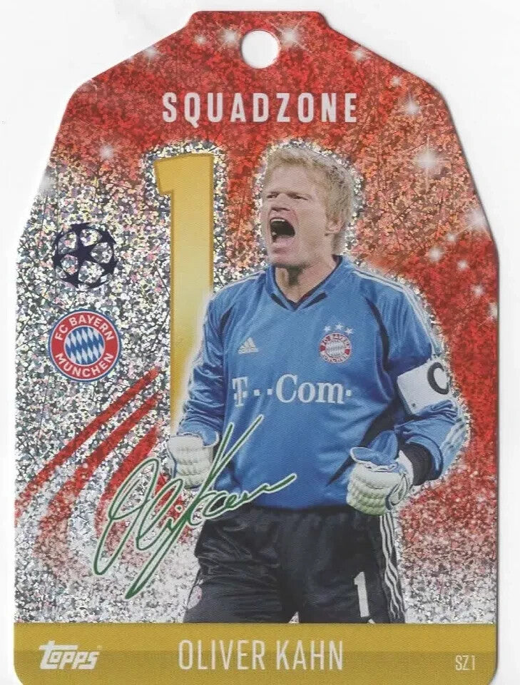 Topps Match Attax 2024/2025 24/25 Oliver Kahn FC Bayern Munchen Squadzone SZ 1