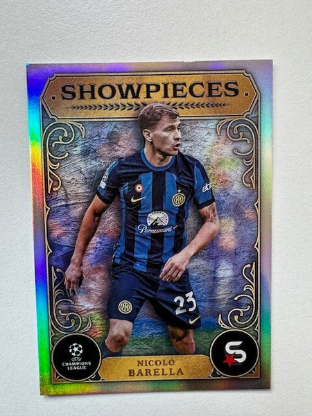 Topps Superstars 2024 23/24 Nicola Barella Showpieces Inter Milan Card