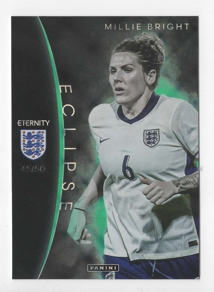 Panini Eternity Lionesses 2025 Millie Bright England Eclipse Green Numbered /50