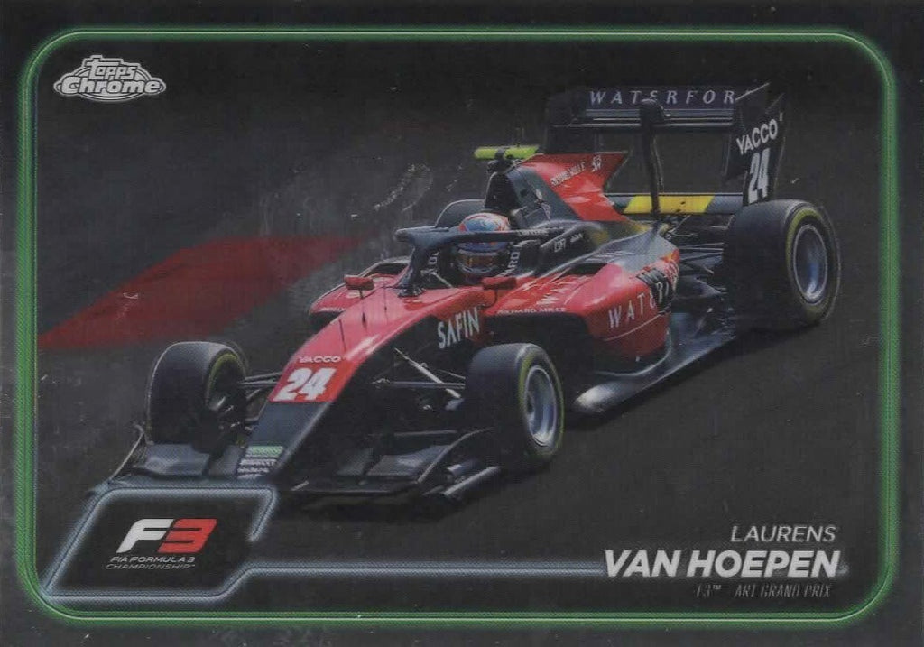 Topps Chrome Formula 1 2024 Laurens Van Hoepen F3 Art Grand Prix Card #137
