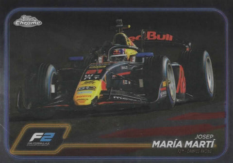Topps Chrome Formula 1 2024 Maria Marti  F2 Camos Racing Card #114