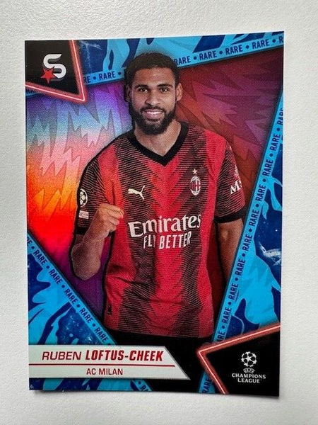 Topps Superstars 2024 23/24 Ruben Loftus-Cheek Rare AC Milan Card #7