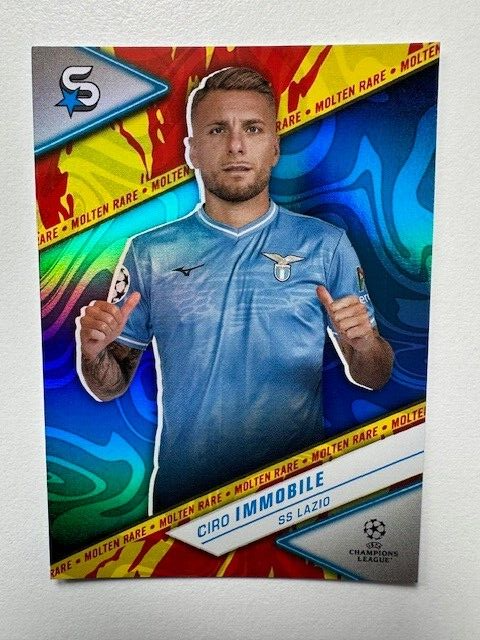 Topps Superstars 2024 23/24 Ciro Immobile Lazio Molten Rare Roma Card #153