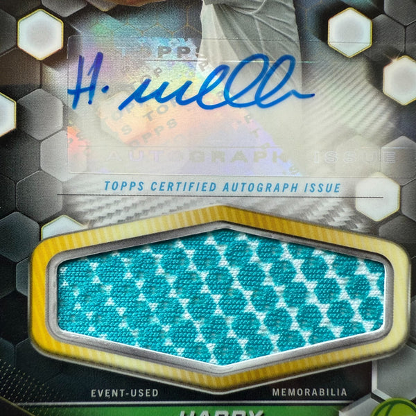 Topps Graphite 2024 Harry Wendelken Relic Auto Refractor Chrome Tennis Rookie