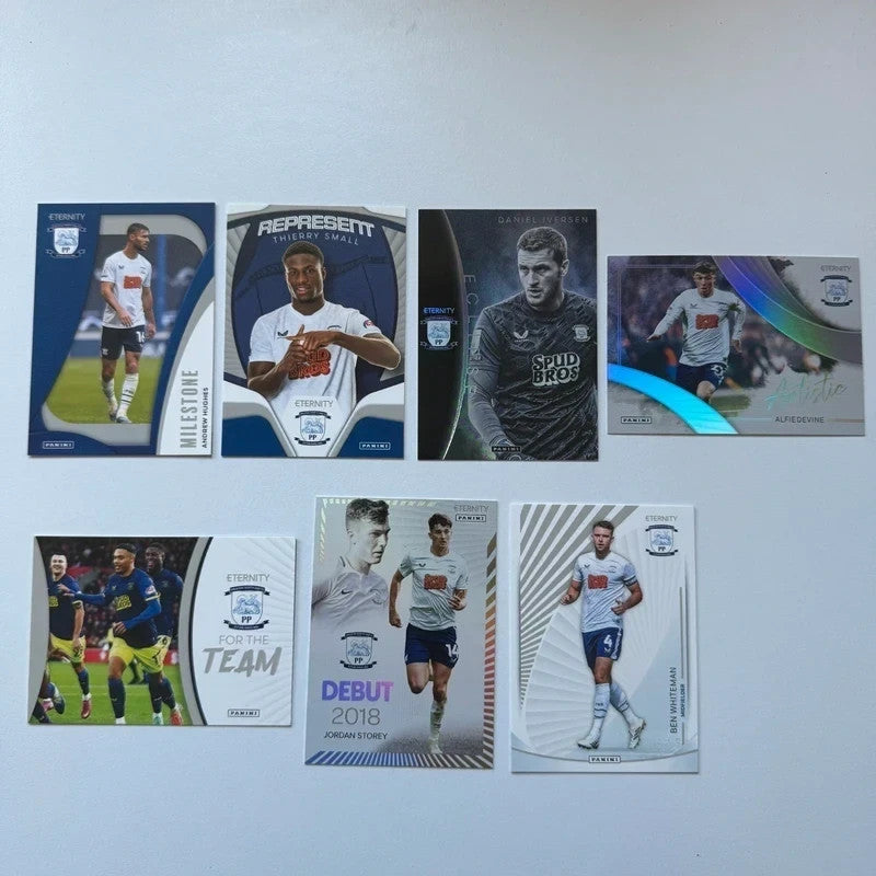 Panini EFL Eternity 2026 Preston North End 7-Card Bundle Set