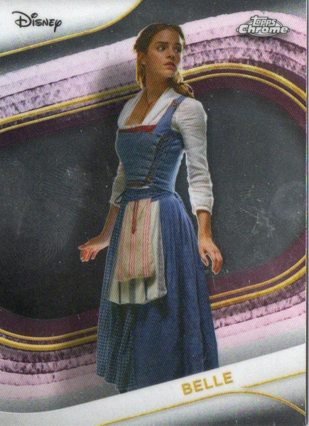 Topps Disney Chrome 2025 Belle Beauty & The Beast Base Card #129