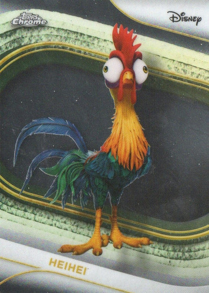 Topps Disney Chrome 2025 Heihei Moana Base Card #19