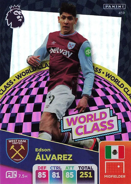 Panini Premier League Adrenalyn XL Edson Alvarez World Class West Ham 24/25 2025