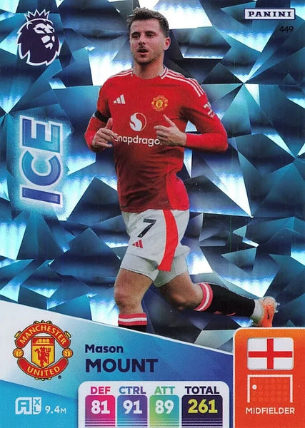 Panini Premier League Adrenalyn XL Mason Mount Ice Manchester United 24/25 2025