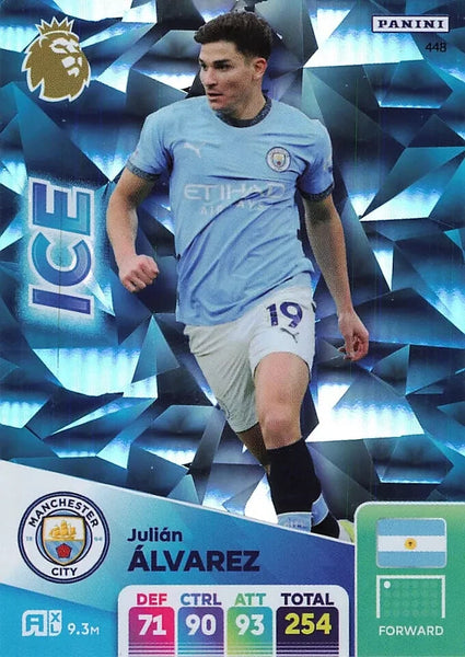 Panini Premier League Adrenalyn XL Julian Alvarez Ice Manchester City 24/25 2025