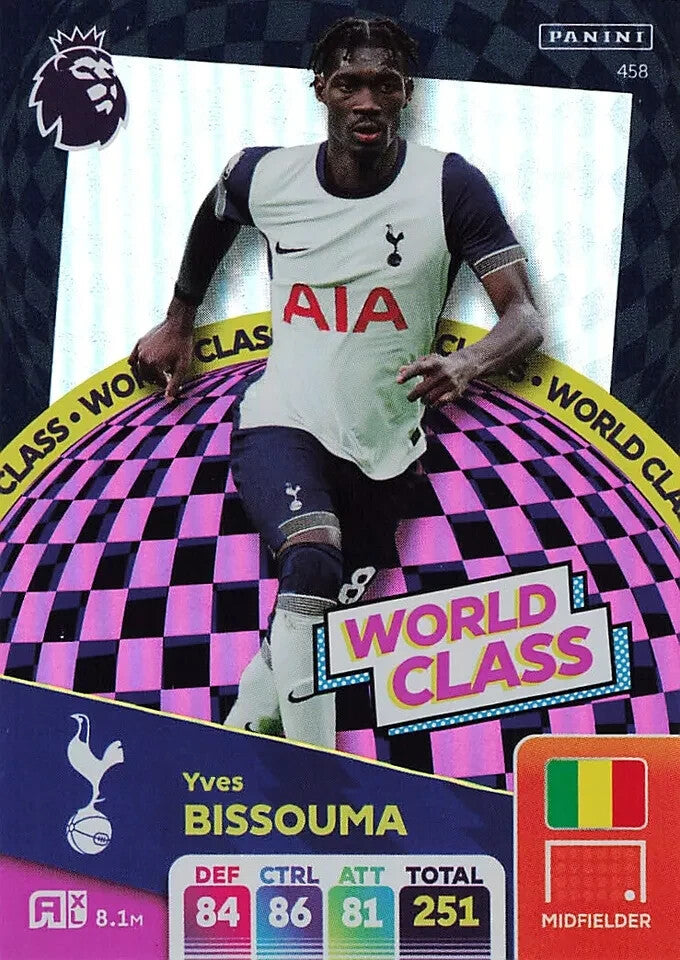 Panini Premier League Adrenalyn XL Yves Bissouma World Class Tottenham 24/25