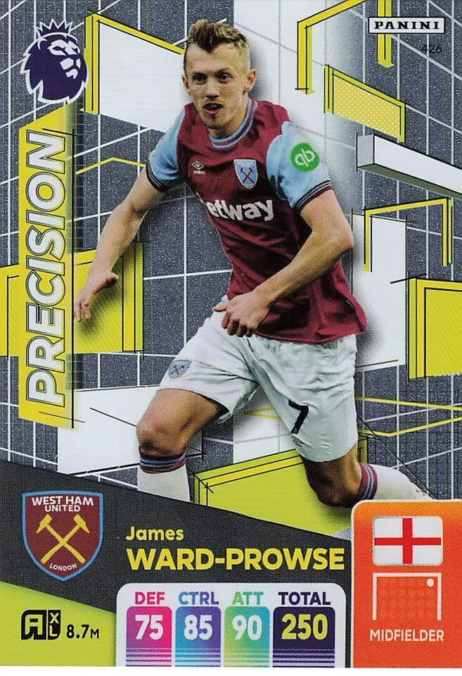 Panini Premier League Adrenalyn XL James Ward-Prowse Precision West Ham 24/25