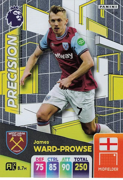 Panini Premier League Adrenalyn XL James Ward-Prowse Precision West Ham 24/25