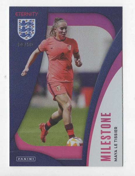 Panini Lionesses Eternity 2025 Maya Le Tissier Milestone /10 SSP England Card