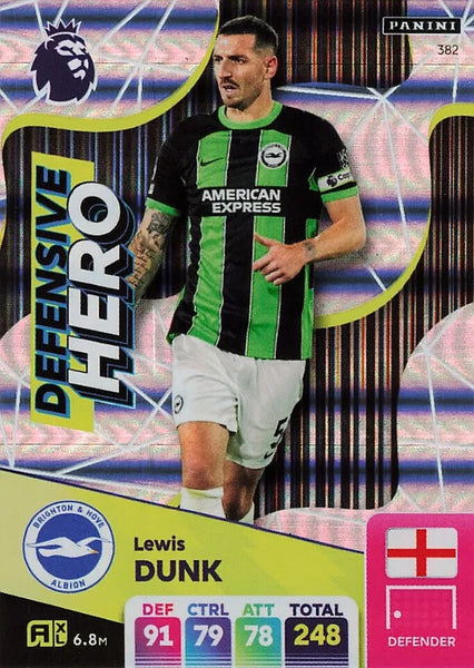 Panini Premier League Adrenalyn XL Lewis Dunk Defensive Hero Brighton 24/25 2025