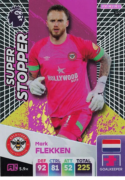 Panini Premier League Adrenalyn XL  Mark Flekken Super Stopper 24/25 Brentford